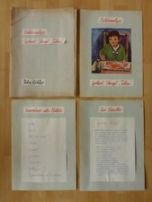 alte Mappe Schule DDR Kunsterziehung Zeichnen Gerhard Stengel Bildanalyse 