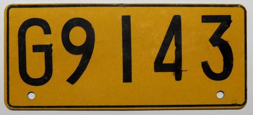 Nummernschild aus china - nummernschild,