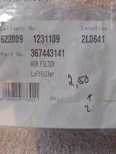 Makita / Dolmar 367443141 / Luftfilter  / Original