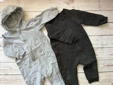 Baby Sweat Anzug Jumper H&M Fox Set 2 Stk Grösse 80 Strampler