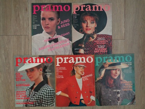 Ddr modezeitschrift - 5x,