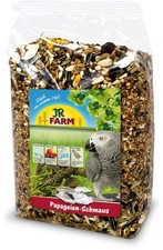 JR FARM Papageien-Schmaus 4kg Futter Graupapagei Kakadu Agaporniden Papagei