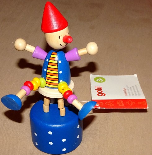 Goki clown knickfigur - goki,