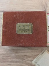Antik Mini Patience Spielkarten in Original Box mit Anleitung von ASS