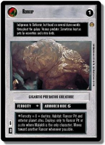 Rancor star wars - rancor,