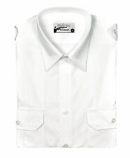 Pilotenhemd 1/1 Arm - extra langem Arm / Armlänge 69cm - Modern Fit Hubertus