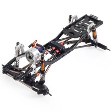Für Axial SCX10 90046 1/10 RC Car Metall 313 Radstand Chassis Rahmen w/ Getriebe