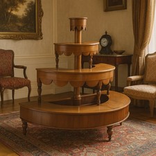 Antikes Etagere Walnuss