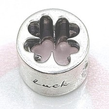 Pandora Charm "Vierblättriges Kleeblatt" 797868 Glücksbringer Silber Glück 