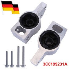 2x FEBI BILSTEIN QUERLENKERLAGER + SCHRAUBEN VORNE FÜR VW PASSAT SHARAN TIGUAN~