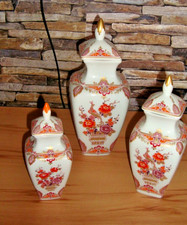 vasen mit deckel,3er Set