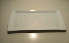 Kuchenplatte Königskuchenplatte Servierplatte Platte Porzellan TCM Weiß