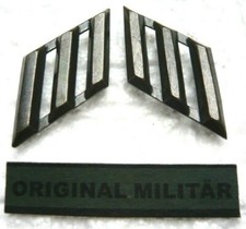METALL AUFLAGEN Hauptgefreiter Bundeswehr Schulter Klappen Schlaufen Stücke