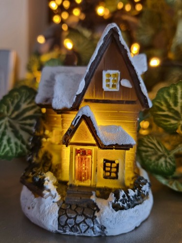 Haus mit led beleuchtung - ,