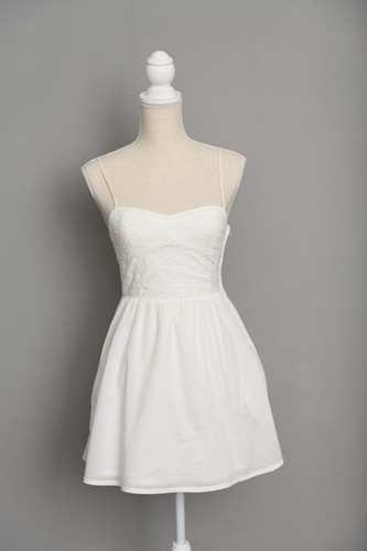 Kleid mit spitzenoberteil - mit, und