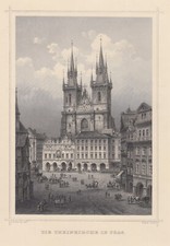 Tschechien Prag Teinkirche