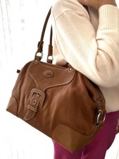 Tod`s Damentasche, Stauraum, Cognacbraun, sportlich-elegant, 100% Echtleder