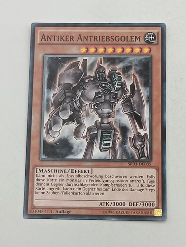 Einzelkarte antiker - yu-gi-oh,