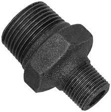 Temperguss Fittings schwarz