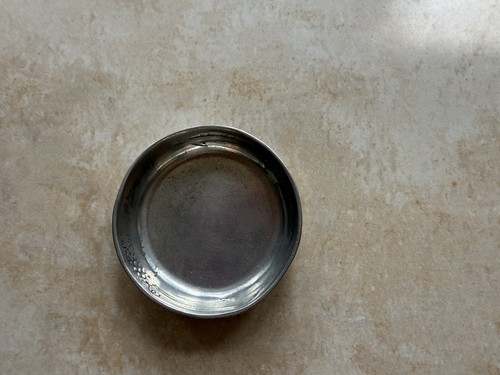 Kleine runde zinnschale - kleine,