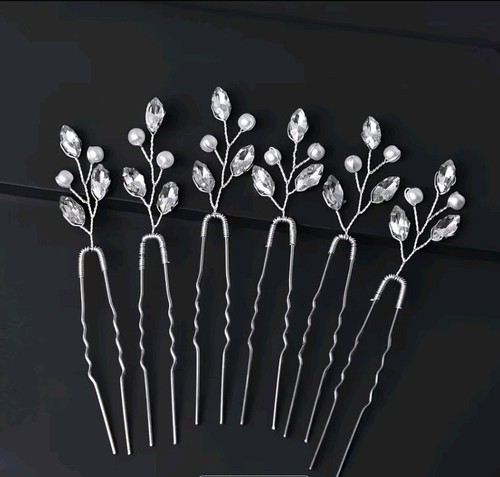 Haarschmuck haarnadeln silber - haarschmuck,