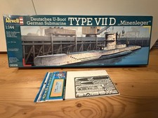 Revell 05009 Deutsches U-Boot Type VIID Minenleger 1:144 Ink. Fotoätzteile