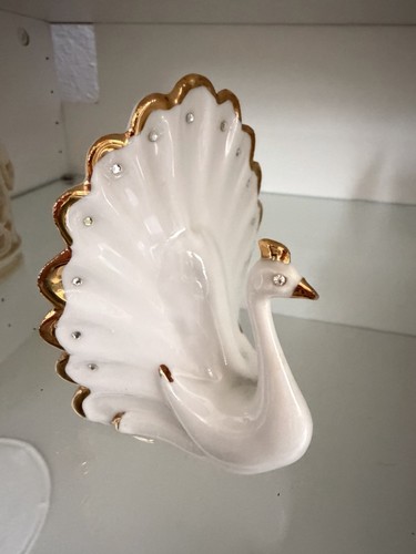 Vintage capodimonte pfau - capodimonte,