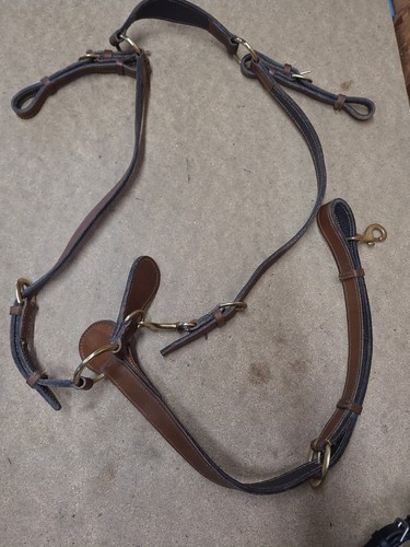 Western leder brustplatte - western, brustplatte,