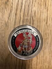 Coin Feuerwehr  Sammlerstück Münze Amerika Schutzpatron Heilige Florian 