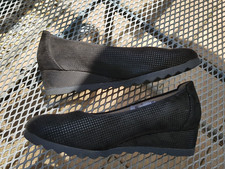 JENNY Keilabsatz Leder schwarz