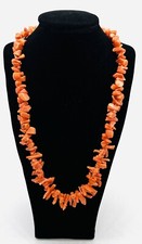 Damen korallen kette - korallen,