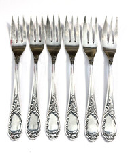 Paul Wirths 6 Kuchengabeln