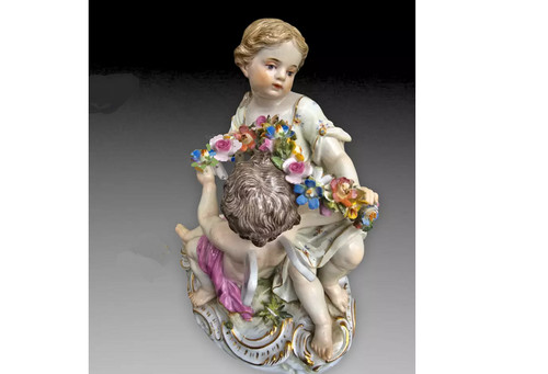 Meissen porzellan figur flora - figur,