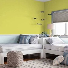 Zitrone Lime Schlafzimmer