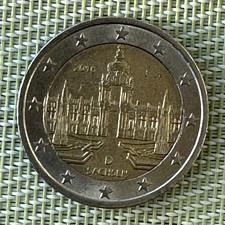 BRD 2 Euro 2016   " J " Sachsen