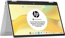 HP Chromebook x360, 14 Zoll, 4 GBRAM, SSD 128 GB, Intel N100, Touchscreen