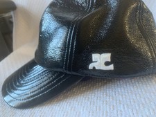 Cap COURREGES Schwarz PARIS, Gr.S