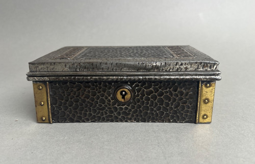 Antik art deco geldkassette - art,