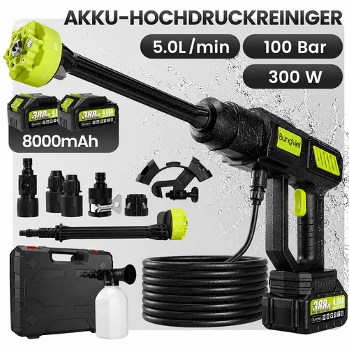 Akku hochdruckreiniger 21v - akku,