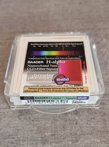 Baader alpha - baader, h-alpha