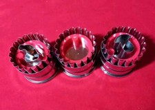 3 LINZER AUSSTECHER m. Auswerfer Pilz & Mütze Keksausstecher Plätzchenausstecher