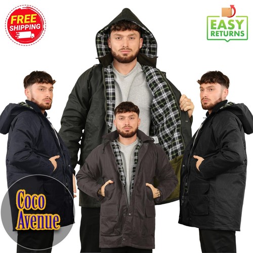 Herren wachsjacke wattiert - wachsjacke,