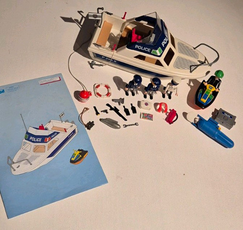 Playmobil polizeiboot 3190 - playmobil, set