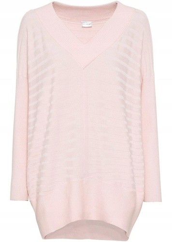 Gerippter oversize pullover - gerippter, oversize-pullover