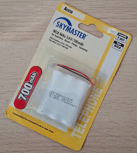 Nicd akkupack 6v - akkupack,, 700mah