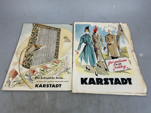 Vintage werbung prospekte - vintage,