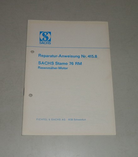Reparaturanleitung sachs stamo - sachs,
