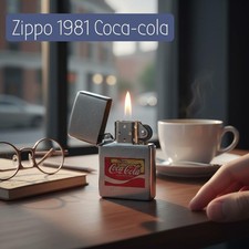 Zippo coca cola feuerzeug - zippo, coca-cola