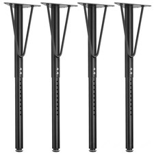 4er Set Tischbeine RUND Ø