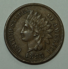 USA Indian Head One Cent 1883